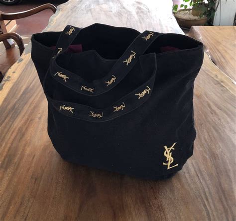 ysl parfums tote bag|ysl free tote bag.